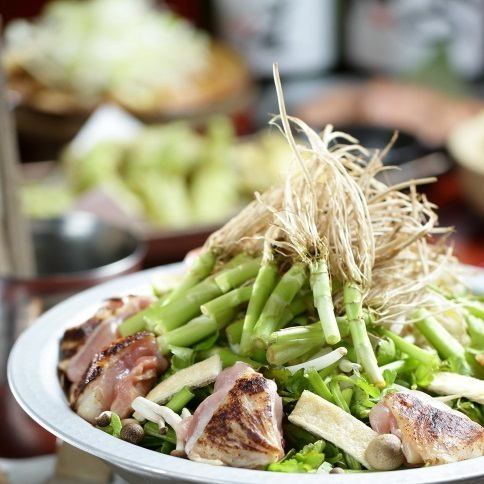 December year-end party / Private room ◆ Includes 10 types of sake ◆ Choose your hotpot and sashimi course ◆ 7 dishes + 90 minutes of all-you-can-drink ¥8,000 ⇒ ¥6,000 (tax included)