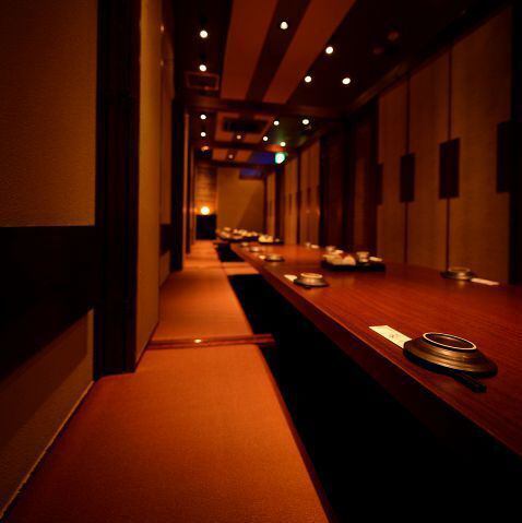 周りが気にならないお洒落なプライベート個室空間★