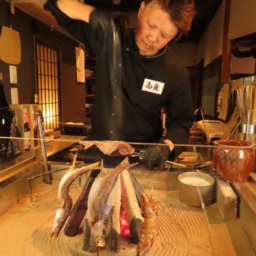 牛深産の厳選した鮮魚を！