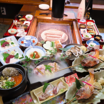 贅沢忘新年会に♪【要予約】松コース8000円（飲み放題付コースに変更可能！）