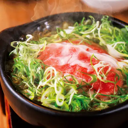 九条葱のすき焼き