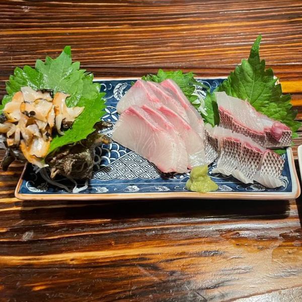Seasonal seafood! Assorted sashimi for 1 person~