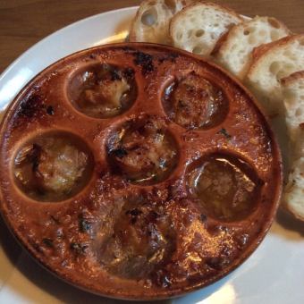 烤海螺（附殼）