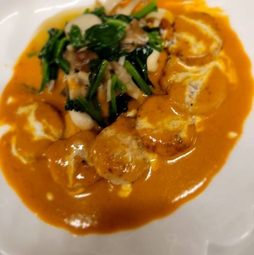 美式醬汁炒扇貝