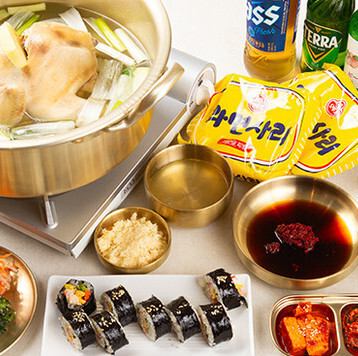 タッカンマリコースで韓国の味を満喫♪スープと柔らかい鶏肉が絶品の内容です！