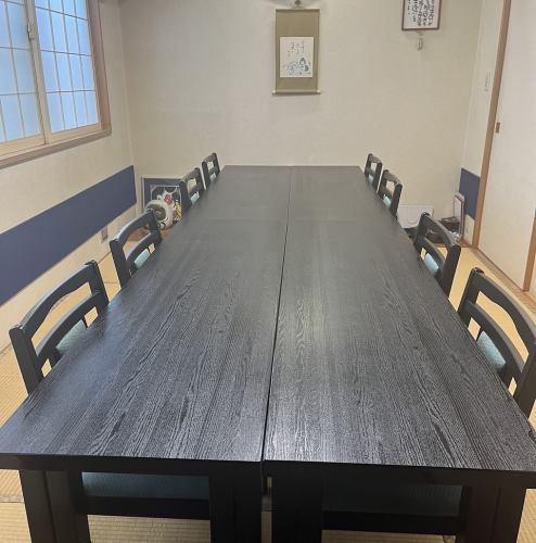 We also have tatami seats that can be used for banquets, etc.Since it's a table seat, your legs won't get tired!