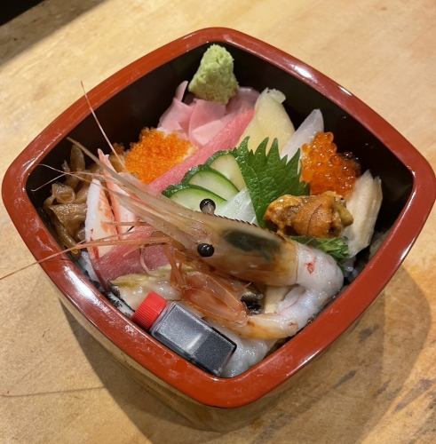 海鮮丼(特上)