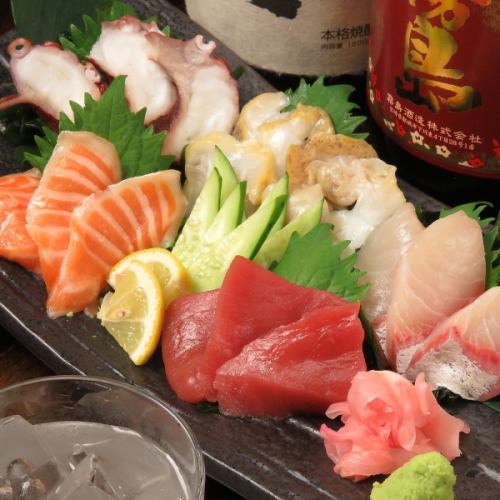 [Freshness] Enjoy the famous Yakitori and sashimi