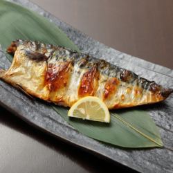 レモン鯖焼き