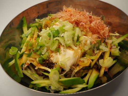 豆腐サラダ