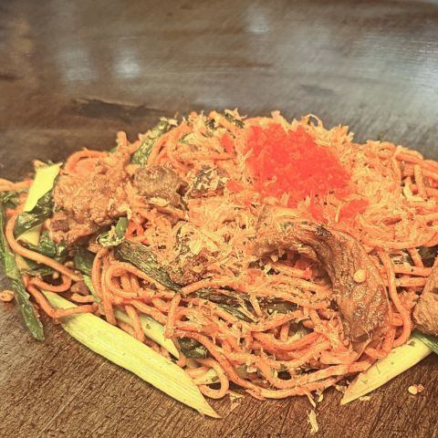 쇠고기 줄지 쿠조 아오이 일본식 카레 야키소바