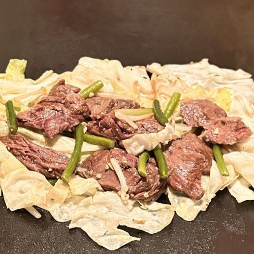 쇠고기 하라미 스태미나 철판구이