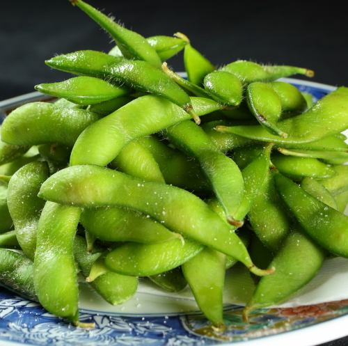 boiled edamame