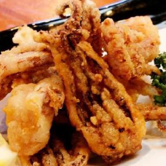 fried soft squid