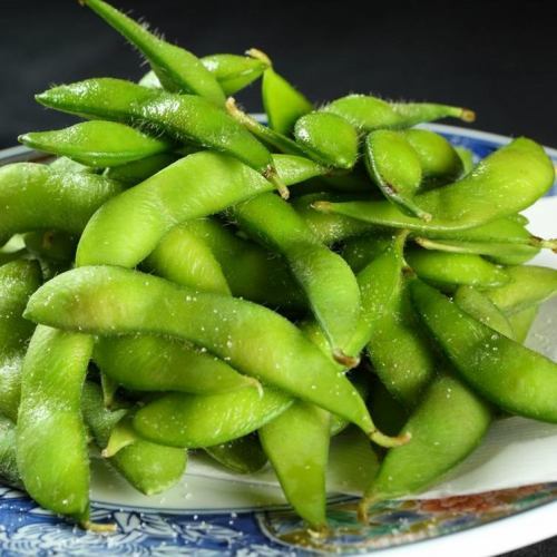 boiled edamame