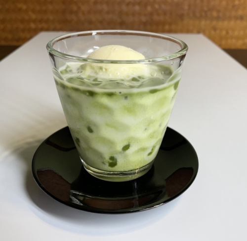 Matcha Milk Float