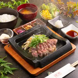 [Our No. 1 Popular Item] Wagyu Beef Kyoto-Style Set Meal (Domestic Beef) 100g