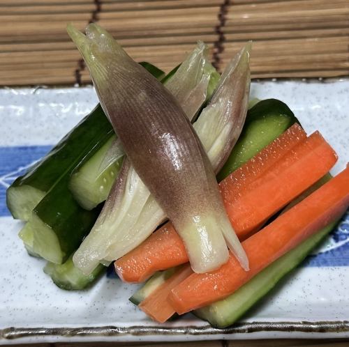 胡瓜と茗荷の浅漬け