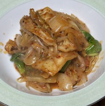 セセリ野菜キムチ焼き