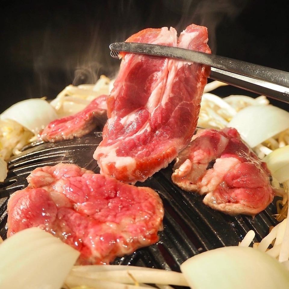 【Caenの生ラムはひと味違う】個室完備♪お席で喫煙可能◎
