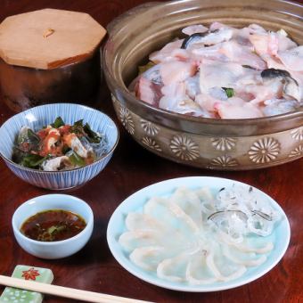 丸特ふぐコース！！2時間飲み放題付き5850円（税込）