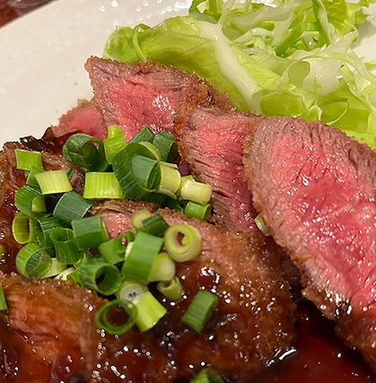 全国オーナーシェフが選ぶ金賞受賞！希少部位かいのみの至福の極上牛カツ