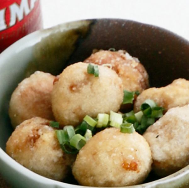 24年愛され続ける看板料理 外サク中トロの里芋の唐揚げ