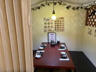 Semi-private room for 4 people