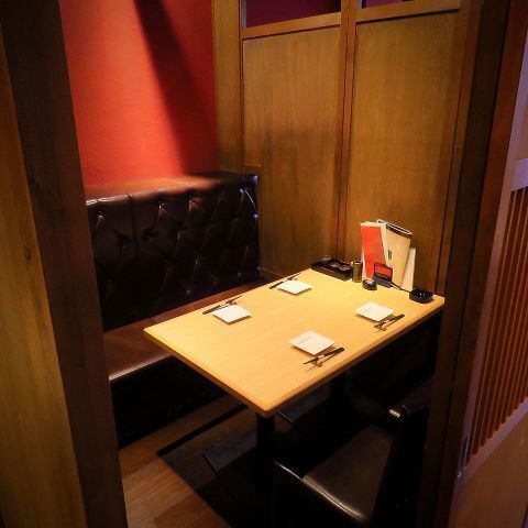 人数に合わせて個室に変更も可能個人希望の方はお問合せください