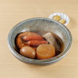 特製出汁おでん盛り合わせ