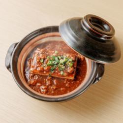 グツグツ！ピリ辛土鍋麻婆豆腐