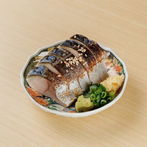炙り〆さばのお刺身