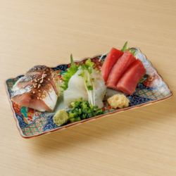 日替わり鮮魚の３点盛り