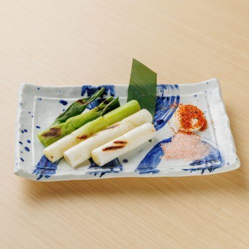 長ねぎの1本焼き