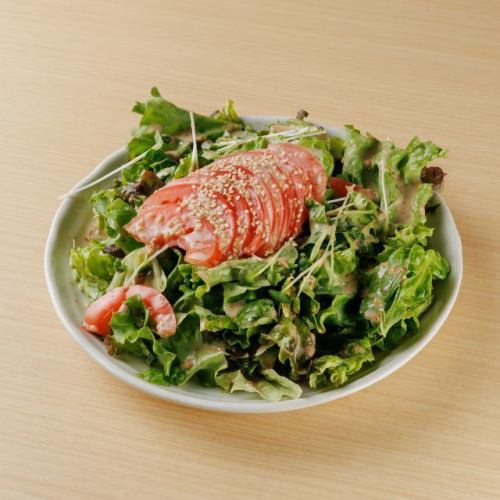 さっぱり完熟トマトのサラダ