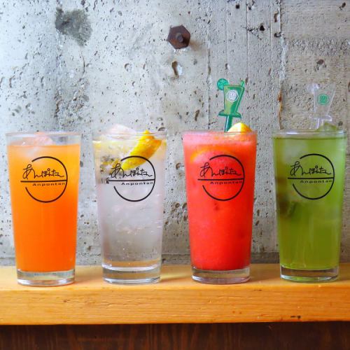 料理と相性抜群のドリンクラインナップ