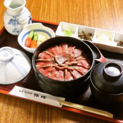【伊勢肉】 ひつまぶし御膳 『赤身』 ～”今だけ”名物コロッケ付き～