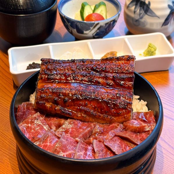 伊勢肉と鰻のひつまぶし御膳