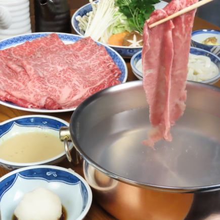 ★☆Sukiyaki or Shabu-shabu [Lunch] Course☆★ 『Mai Course』