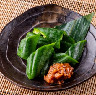 Addictive Green Pepper Meat Miso