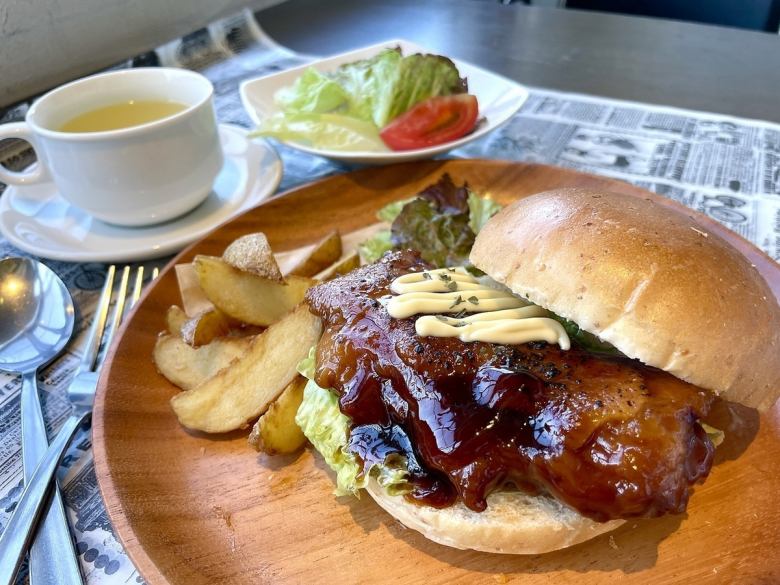 照り焼きチキンハンバーガーランチ