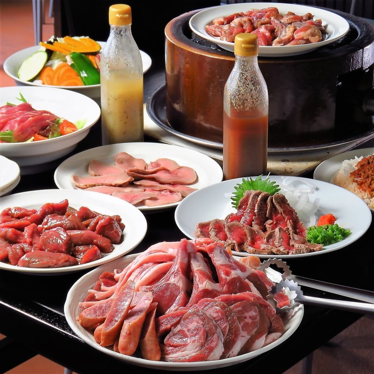 Urawa Station is the nearest restaurant where you can enjoy "raw lamb Genghis Khan" ♪ You can taste a whole cow ♪