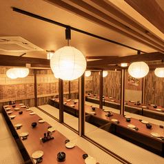 A fascinating space where lighting creates an atmosphere.