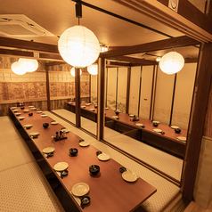 We have plenty of banquet seating for 10, 20, and 30 people!