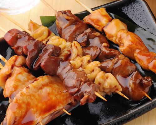 Assortment of 5 Skewers