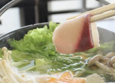 　鰤しゃぶコース---飲み放題付6,500円(税込)　---期間限定