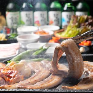Samgyeopsal set (for 1 person)