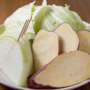 有機焼野菜3品