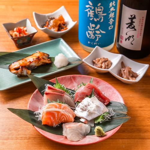 【一品料理】鮮魚の美味しさを引き出す多彩な調理。季節の海鮮料理も絶品。