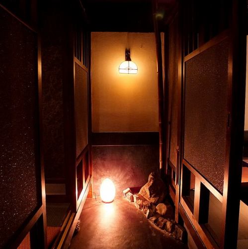 寛ぎの完全個室をご用意…